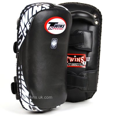 twins special thai kick pads curved kpl10 black